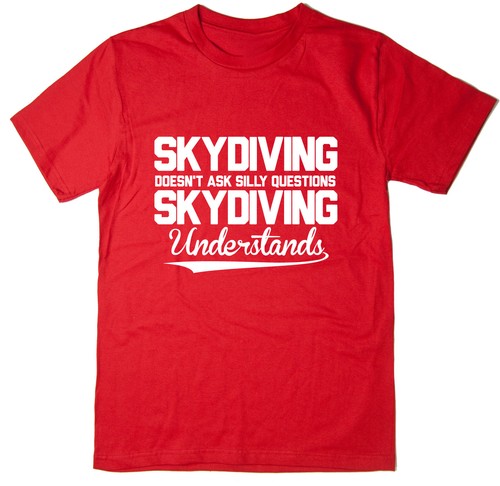 Skydiving doesn ask - skydiving, silly