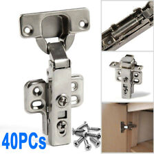 Cabinet Hinges Full Overlay 35mm Soft Close Hinge Kitchen Cupboard Door Fixings