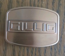 Brass Gillig Bus Company Logo