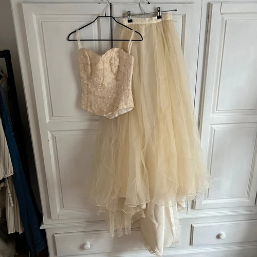 Whimsical lace appliqué - whimsical,