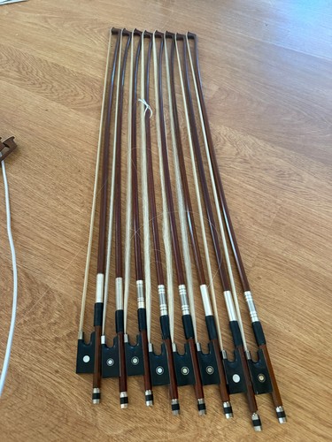 Full size violin bows - full, (lot