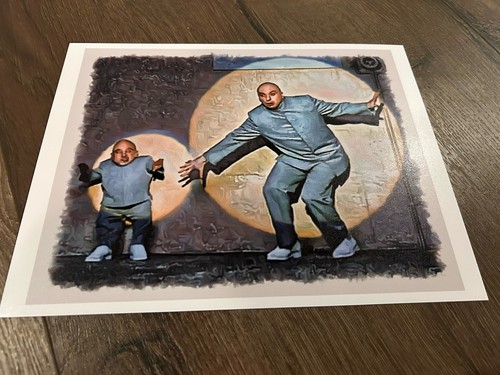 Austin powers evil art - powers, dr