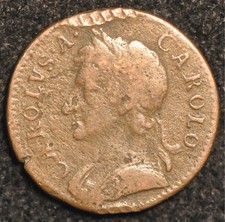 Farthing 1672 Charles II (T72)