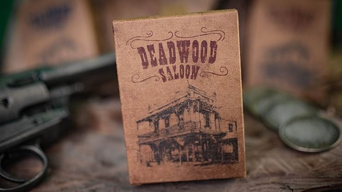 Deadwood playing cards - deadwood, (red)