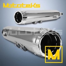 HARLEY SLIP ON MUFFLERS CHROME
