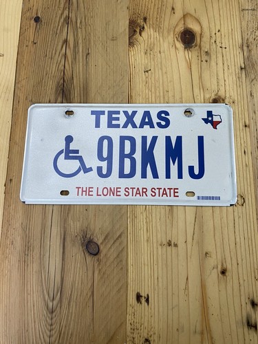 Vintage texas disabled car - disabled,