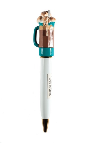 Root beer float novelty pen - beer,
