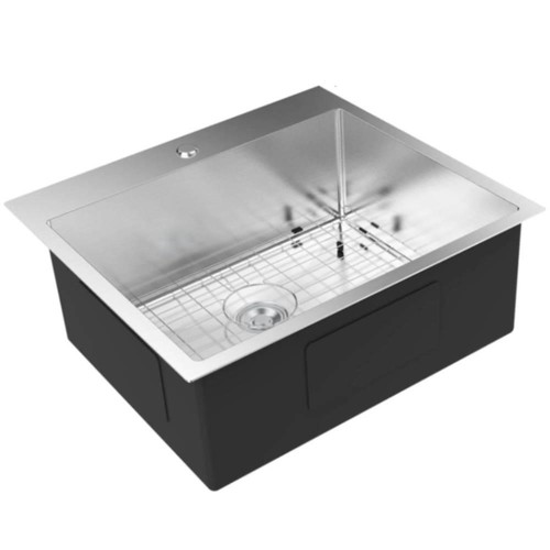 Top mount kitchen sink - top,
