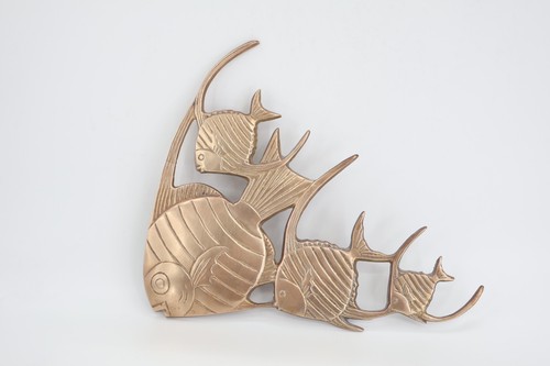 Vintage mcm brass angel - vintage,