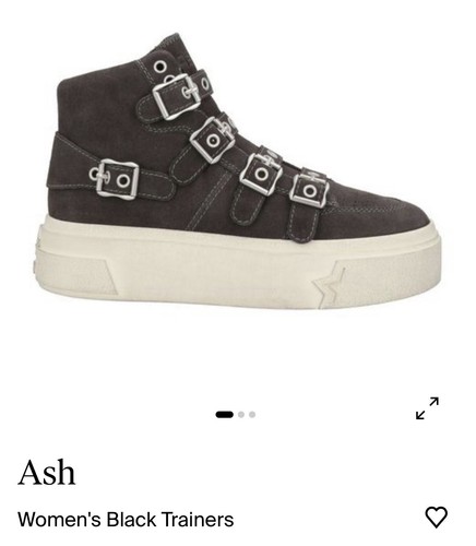 Ash black brown - black/brown, flatform