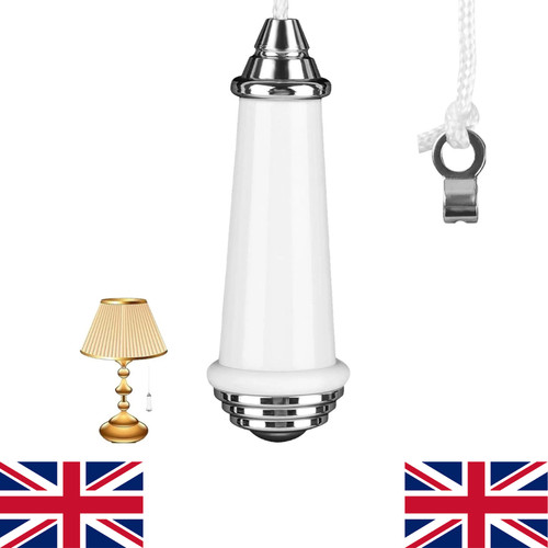 Light pull cord - switch, for
