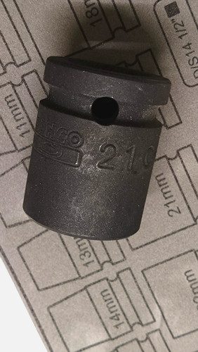 Bahco impact socket - socket, size