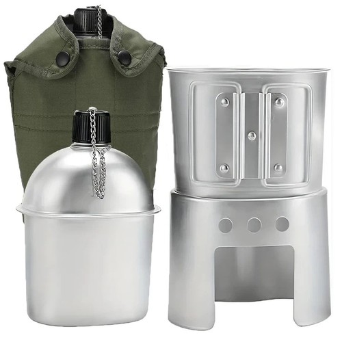 4pcs set military canteen - 4pcs/set,military,