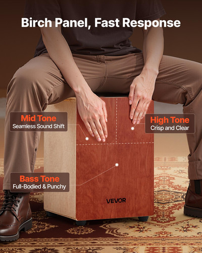 Cajon box drum birch wood - box,