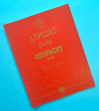 1958 motorcycle parts catalog - 1958,