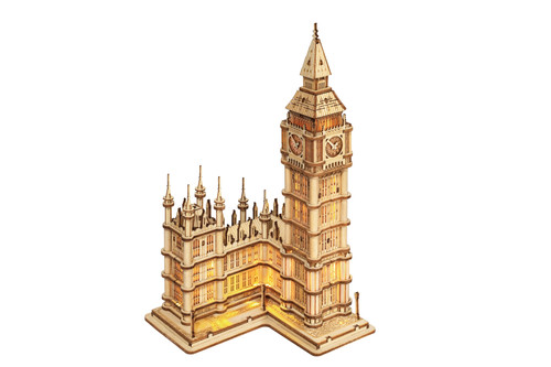 Robotime wooden puzzle big - wooden,