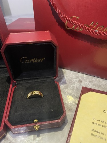 Cartier 18ct yellow gold clear - 18ct,