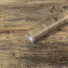 Static Caravan Oak Vinyl Wrap