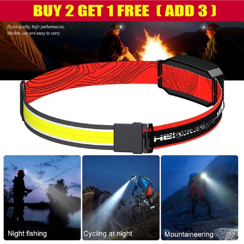 New rechargeable head torch - head,