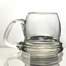 Victorian End of Day Glass Tankard - Heavy & Gorgeous - Unique Collectible