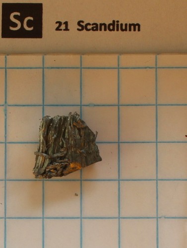 Gram distilled scandium - distilled,