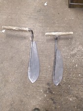 Pair Vintage Very Rare Tyzack & Co And Other Late 1800s Sheffield UKHay Cutters