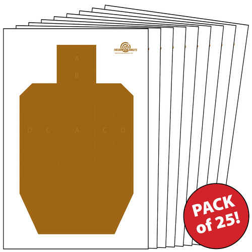 Pack paper shooting - paper, targets