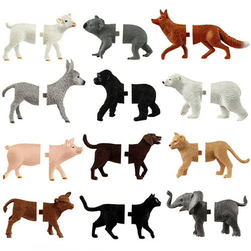 Schleich puzzlemals farm - puzzlemals,