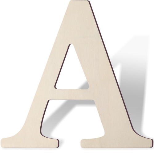 Wooden letters inch large - letters,
