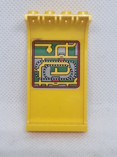 Lego panel x - 3, curved