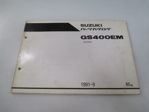 Gs400e parts list - gs400e, list,