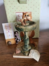 Comic Curious Cats Bathing