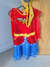 Wonder Woman Costume Dress (age 11-12)