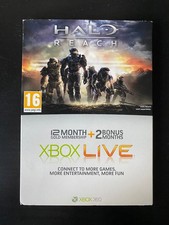 XBOX 360 Halo Reach XBOX Live 12 Month + 2 Bonus Months Subscription Card