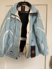 NEW IGUANA  AQUATRAIL33 WATERPROOF WINDPROOF BLUE SKI STYLE WINTER JACKET SIZE M