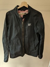 SUPERDRY MENS BLACK ZIP FRONT