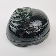 Unusual Antique Large Green