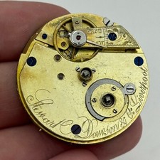Antique pocket watch movement - pocket,