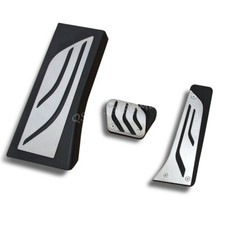 LHD AT Car Footrest & Brake & Gas Pedal Cover Kit For BMW X5/X7 (G05/G07)