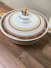 Losol Ware Keeling Rare Tureen Art Deco Pottery 1950s Kitch