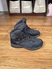 Hanwag Banks Lady GTX Vibram Hiking Boots Womens Size 8.5 Navy/Asphalt