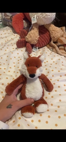 Jellycat small bashful - small, fox