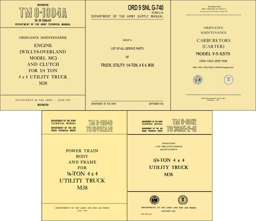 1950 1951 1952 jeep - jeep, book
