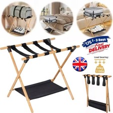 Luggage Folding Bamboo Rack