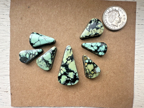 Natural colorback variscite - colorback,