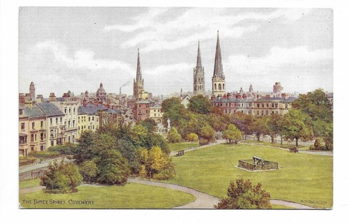 Postcard vintage coventry - postcard,