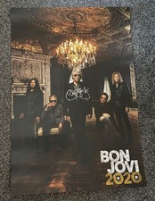 Bon Jovi 2020 Poster Signed