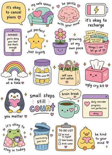 Mental health matters sticker - matters,