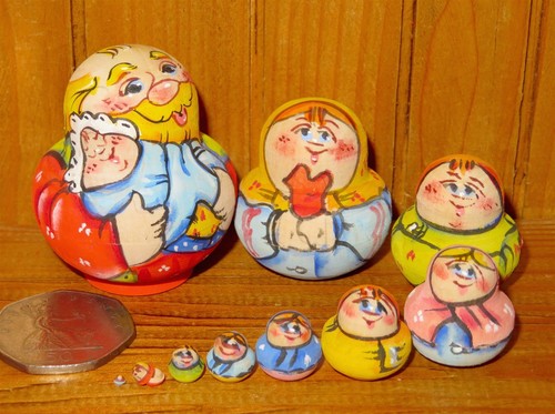 Nesting russian dolls - russian,
