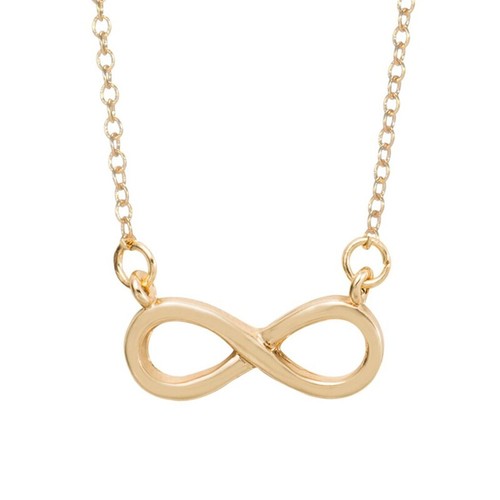 Delicate infinity necklace - infinity,